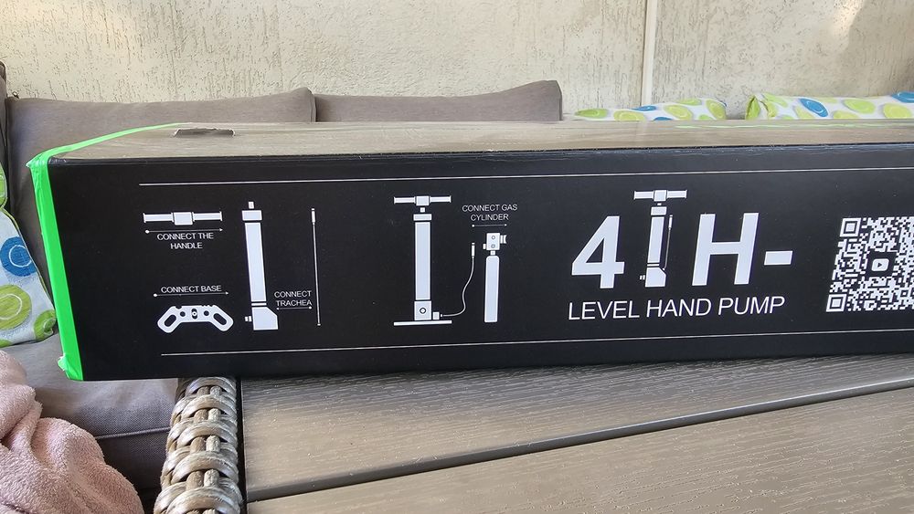 Pompa pcp 300 bar, manuala