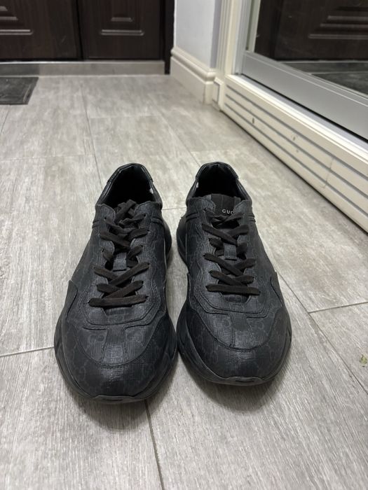 кроссовки gucci rhyton