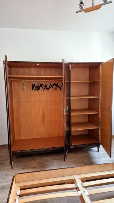 Set  dormitor vintage, anii '80 PERLA – lemn masiv