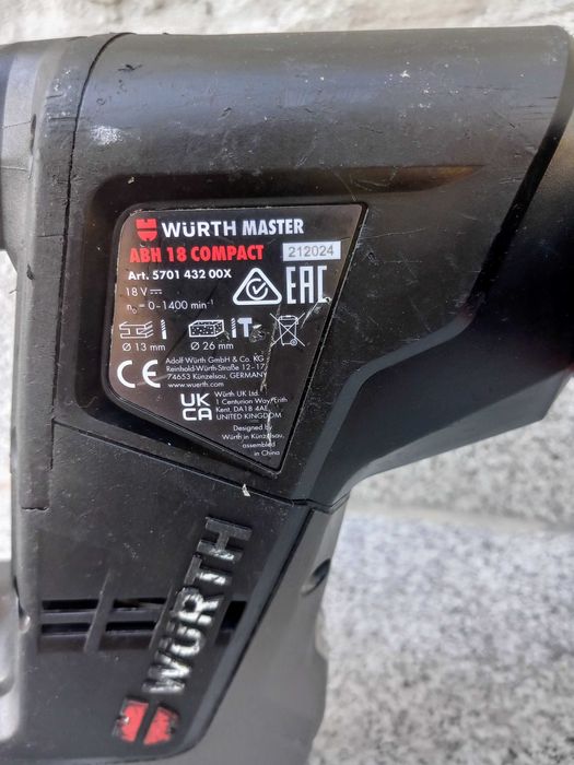 Wurth ABH 18 COMPACT Перфоратор