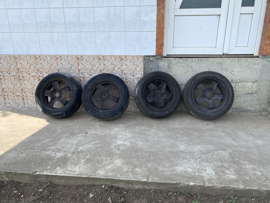 Jante structurale + cauciucuri 205/55/R16
