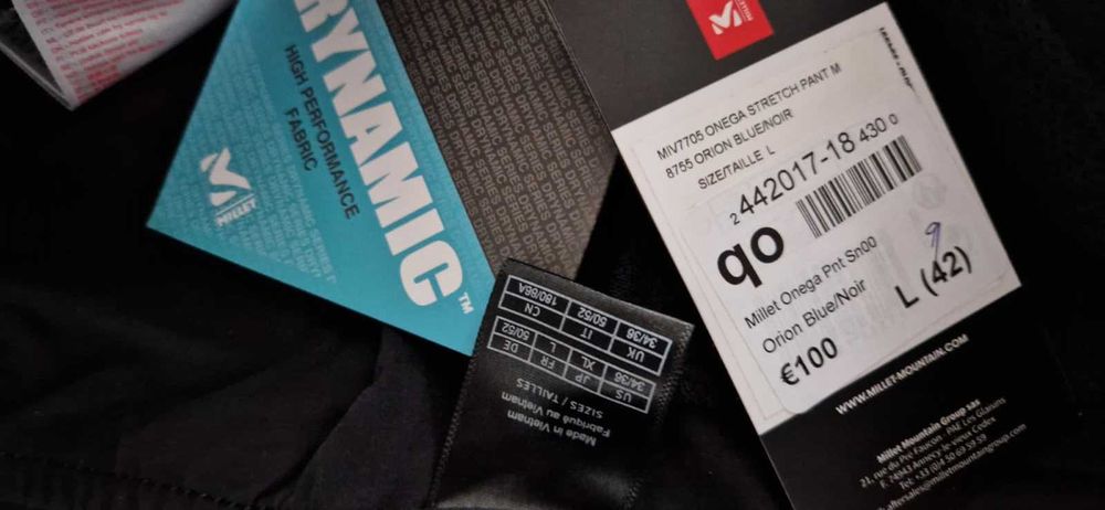 Pantaloni MILLET Masura S softshell salomon mammut salewa hiking