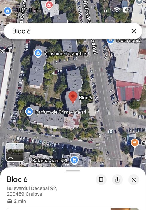 Inchiriez apartament cu 2 camere decomandat, Bulevardul Decebal Nr. 92