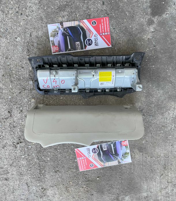 Volvo V40 airbag genunchi / picioare - negru / alb / bej  etc.