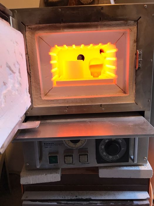 Cuptor calcinare Linn incalzire tehnica dentara