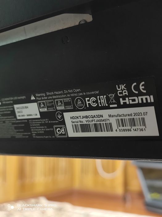Монитор AOC 165hz