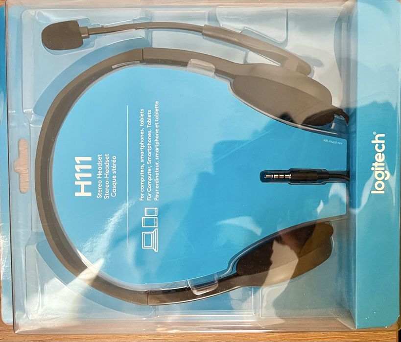 Проводные наушники Logitech H111