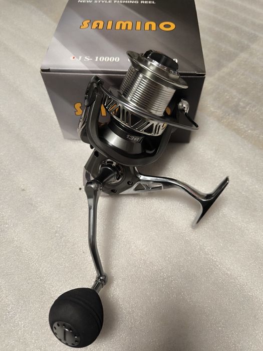 SET 2 Mulinete CRAP SAIMINO JS10000 Long Cast 13+1 Rulmenți
