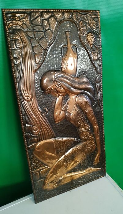 Чеканка, ручная работа СССР медь