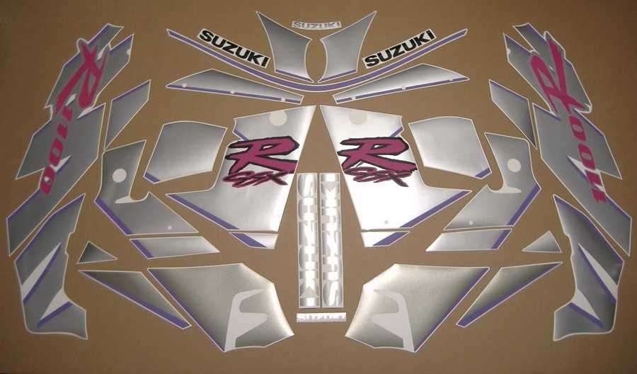 Стикери Сузуки 1100 GSXR 1992-1995г. Suzuki ГСXР лепенки графики 1100W