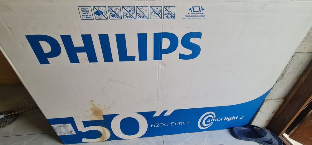 Смарт тв Philips 4k Ambjlihgt.