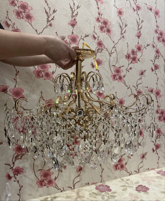 Люстра хрусталь