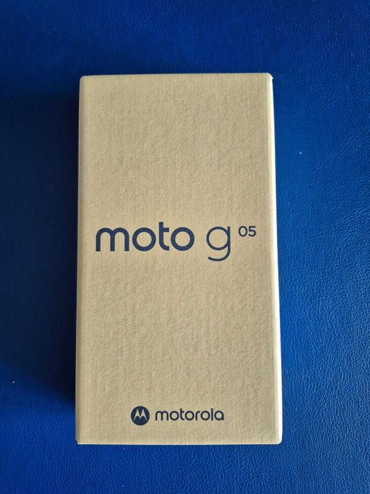Vand Motorola g05 Dual SIM 256GB 8GB RAM nou in cutie albastru denim