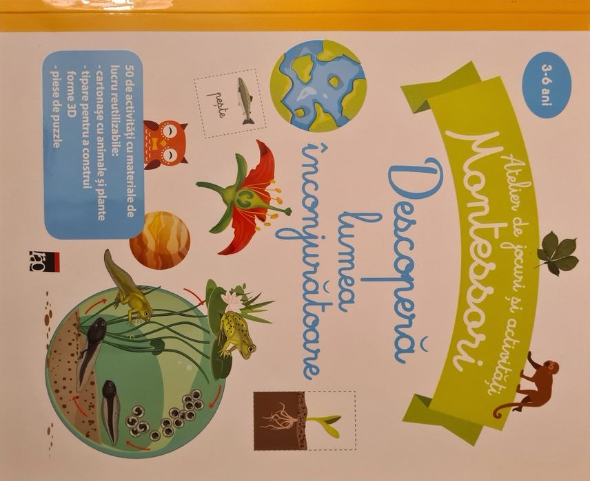 Atelier Montessori Descopera Lumea Inconjuratoare