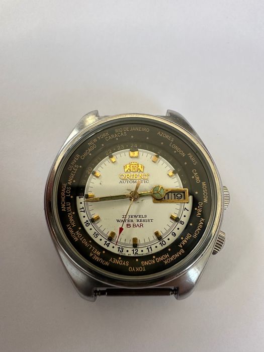 ORIENT World Time Automatic. 70-те години на миналия век.