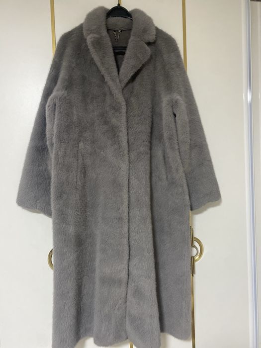 эко шуба длинная