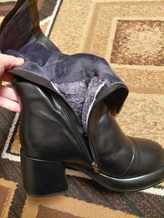 Сапоги зимние теплые