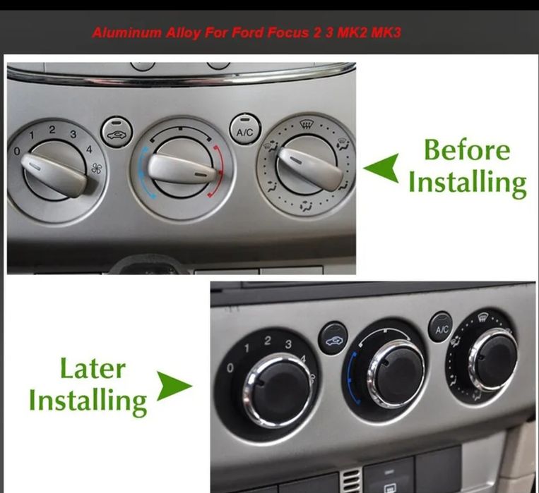 Копчета за климатик на автомобил за Ford Focus