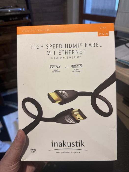 Hdmi/hdmi кабел 5м