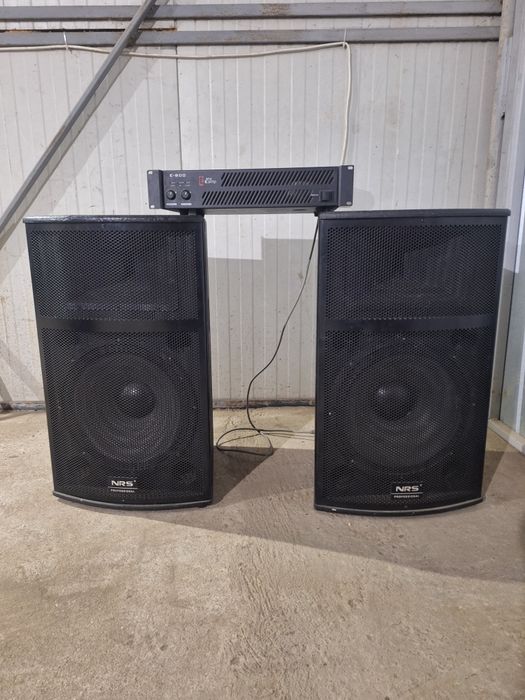 Boxe 15 inch si putere E 800