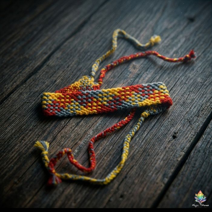 Браслет плетеный. Фенечка. Ручная работа