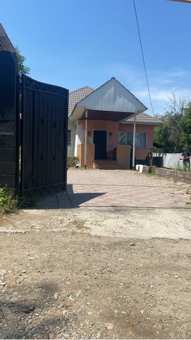 Покраска ворот , фасадов крыши