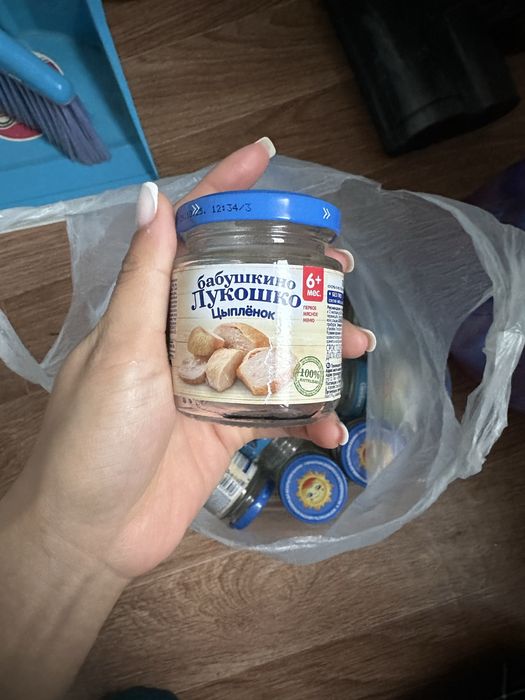 Баночки из под пюре