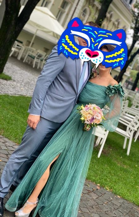 Rochie lunga de nasa