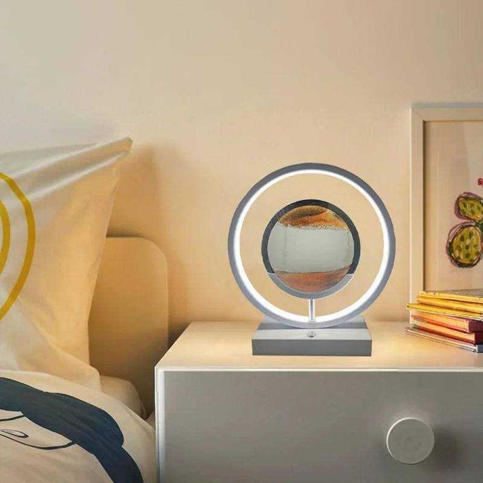 Ночник с Сыпучим Песком - Антистресс ПОДАРКА