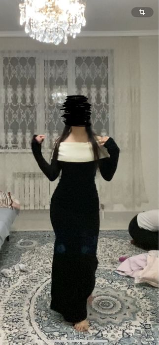 черная платья S/M