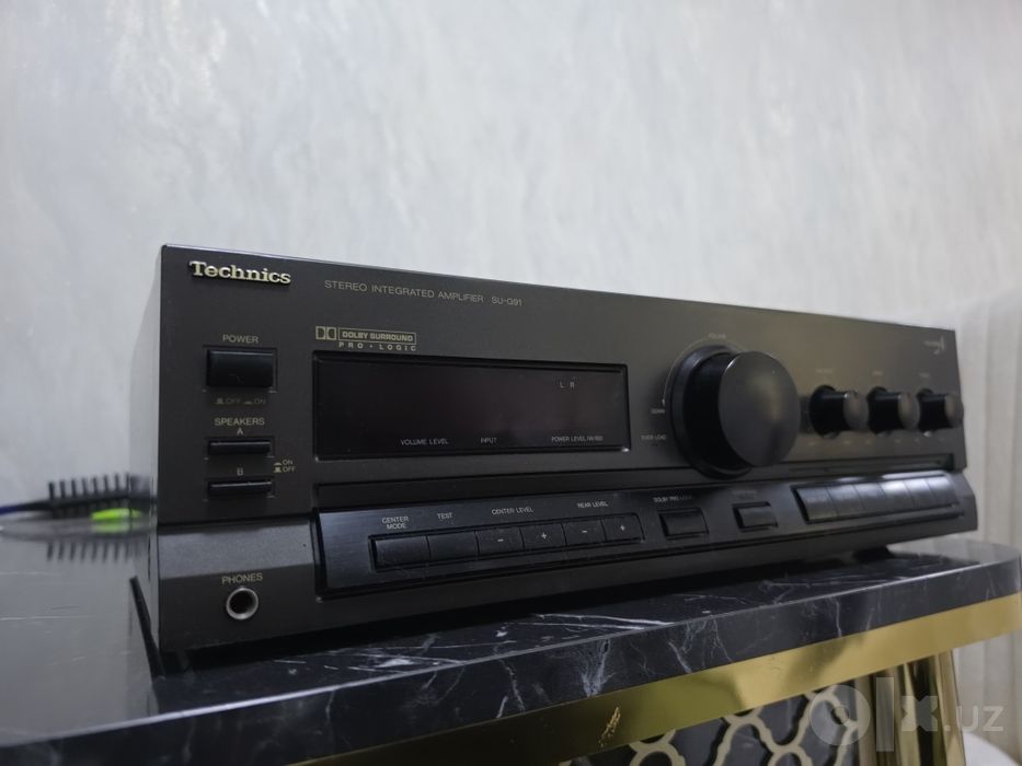 Technics SU-G91, каналига 130 ват 8 ом, жуда кучли Стерео сурраунд уси