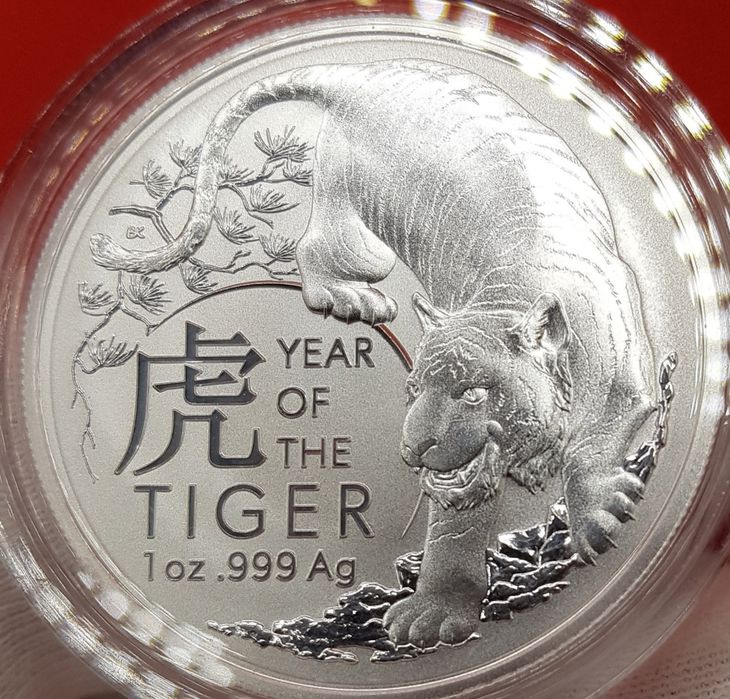 Australia RAM Lunar, China Mint monede lingou argint 999