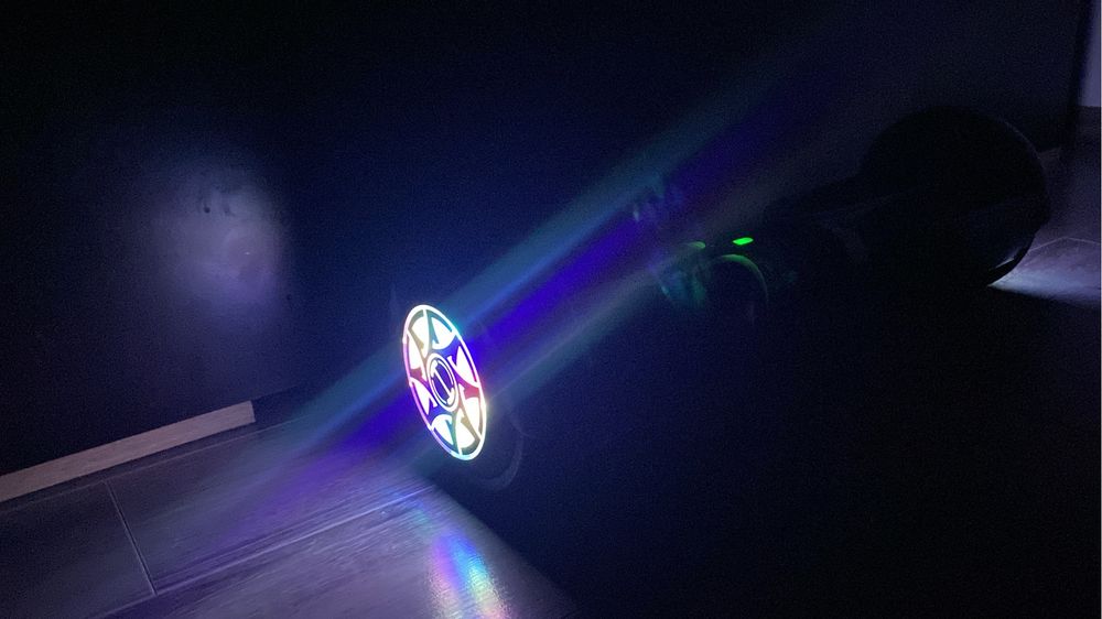 Titlu: Hoverboard electric iHoverboard Galaxy Blue – albastru cu mov