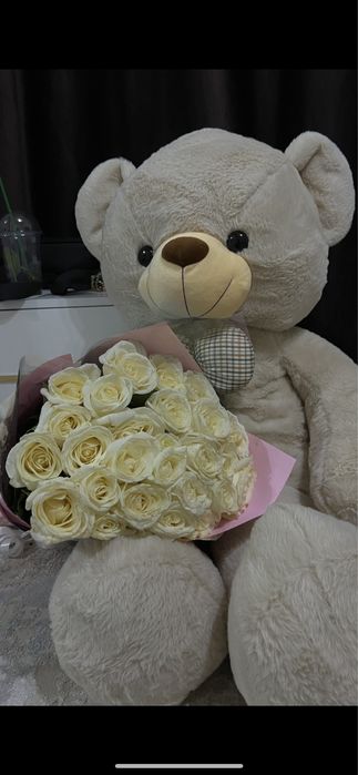 Мишка новый 1,5 метр