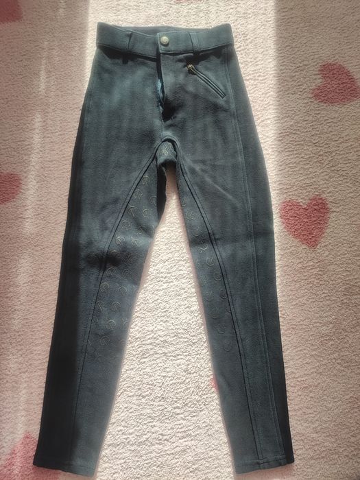 Детски панталон за конна езда със силиконова платка Covalliero