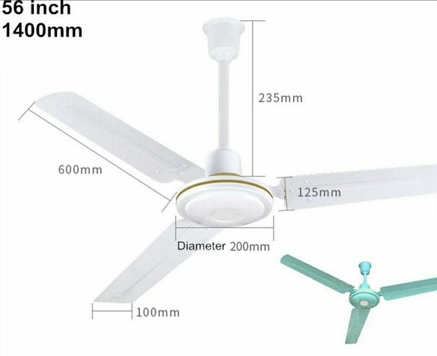 Вентилятор потолочные вентиляторы ventilyator vintilyator osma доставк