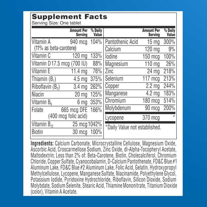 One-A-Day, Men's 50+, ван дей 50+, van dey multivitamin, мультивитамин