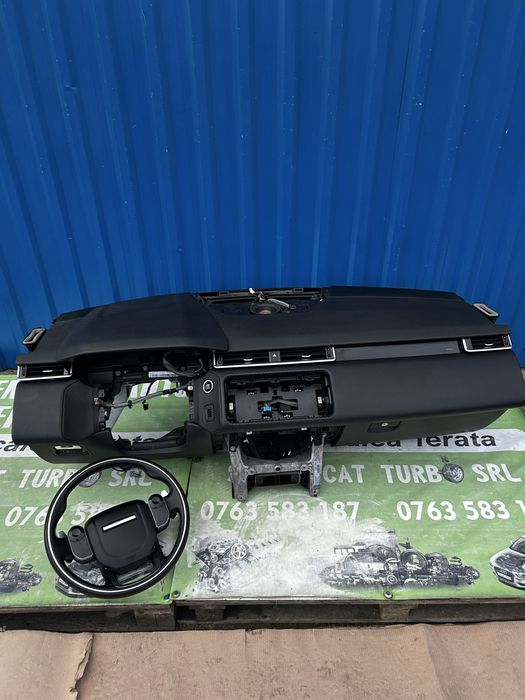 Planșă de bord , airbag volan și airbag pasager Range Rover Velar