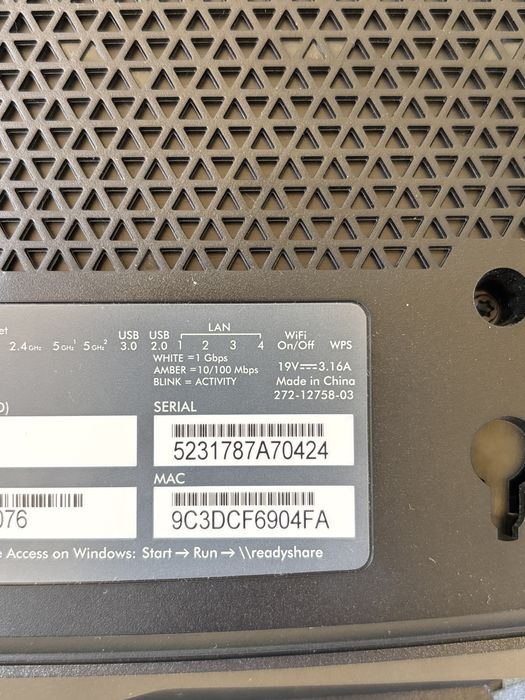 Router Netgear X6S AC400 Pentru piese