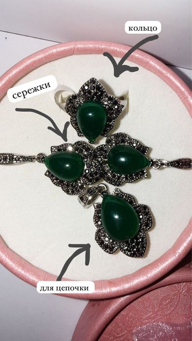 сережки,кольцо,для цепочки