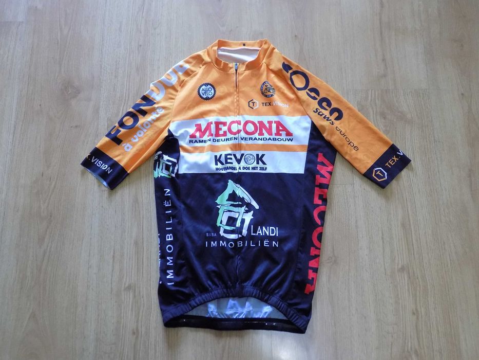вело джърси mecona/biemme тениска шосейно колоездене мъжко оригинал S