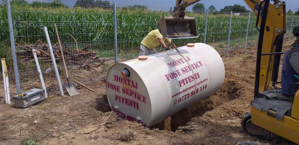 Fose septice, rezervoare ministatii de  epurare bazine vidanjabile