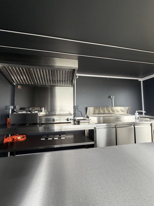 Rulota Burger , Rulota Comerciala Premium Street Food Echipata Complet