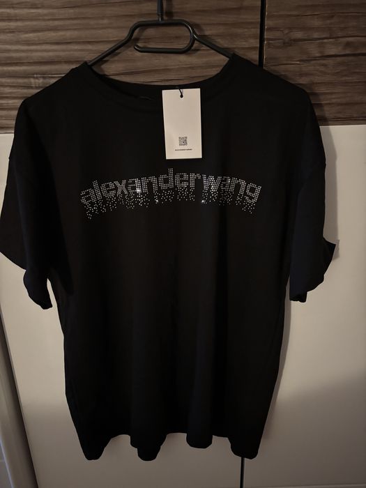 Тениска Alexander Wang с камъни