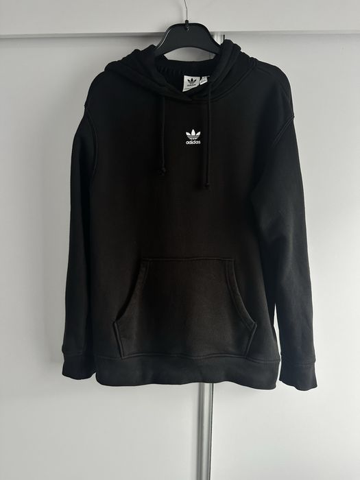 Hanorac cu gluga negru Adidas femei