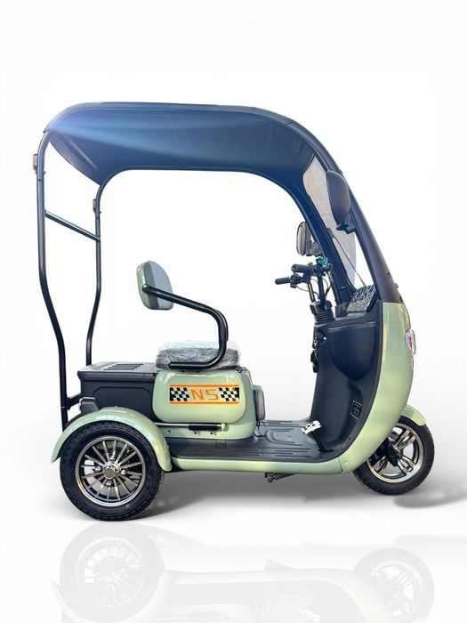 триколка ЕТ-07 с покрив 1500W MAX 60V/20AH с документи за регистрация