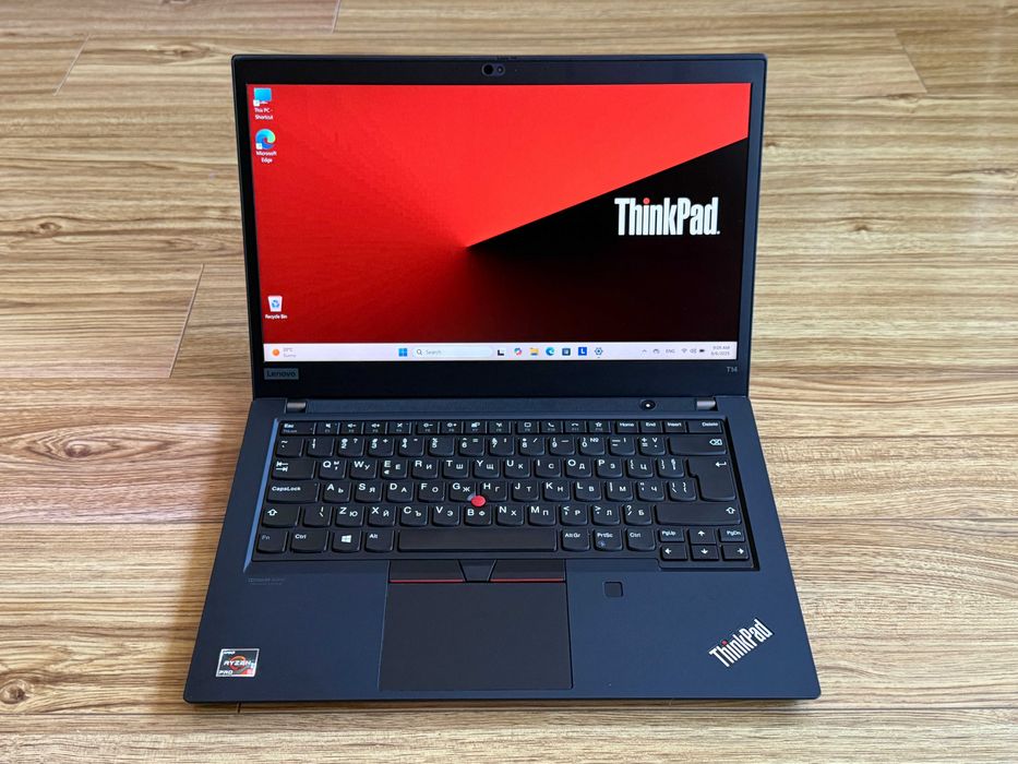 Lenovo ThinkPad T14 Touchscreen`Ryzen 5-4650U/16GB DDR4/512GB NVMe/Full HD IPS/Батерия 12ч
