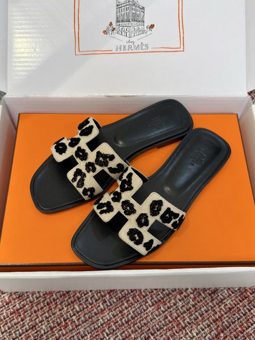 Hermes чехли дамски