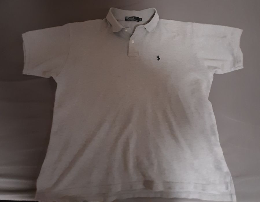 Polo тениска сив вариант