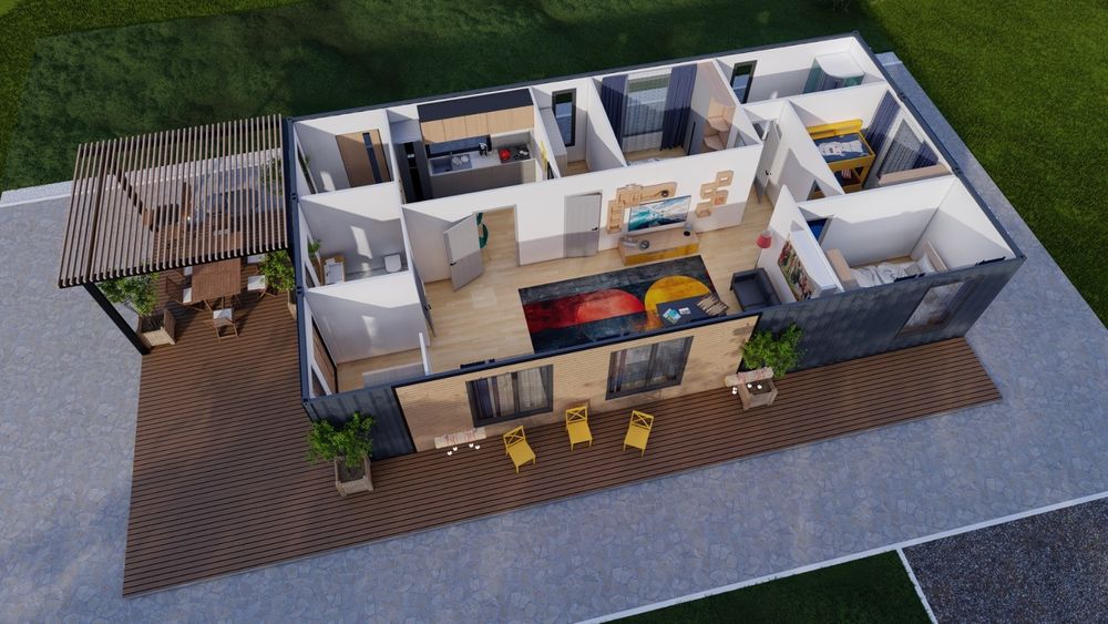 Жилой контейнер Модульный дом